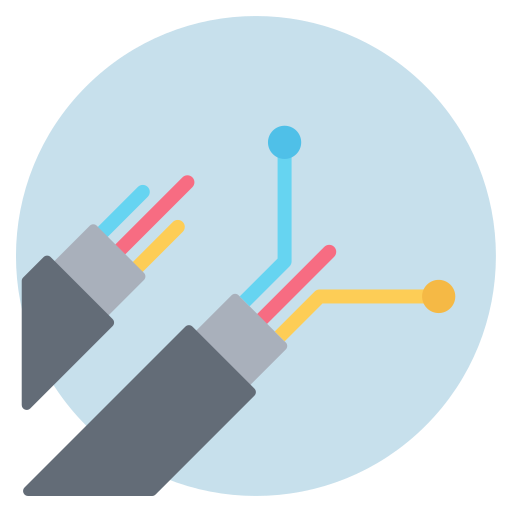 Optical Fiber Icon